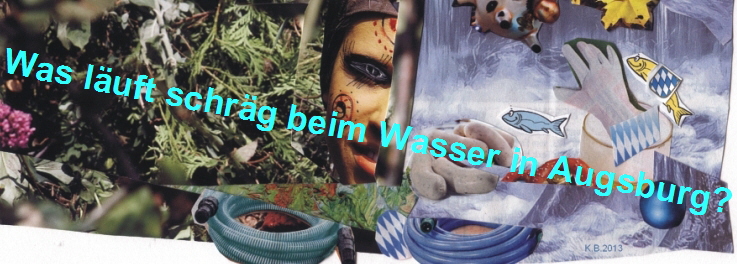 Was läuft schräg beim Wasser in Augsburg?